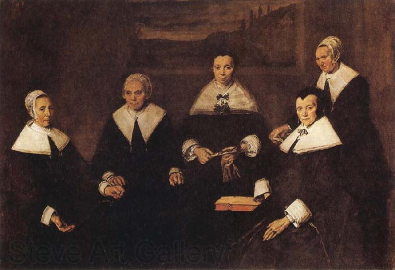 Frans Hals Regentsses of the Old Men's Almoshouse in Haarlem Norge oil painting art